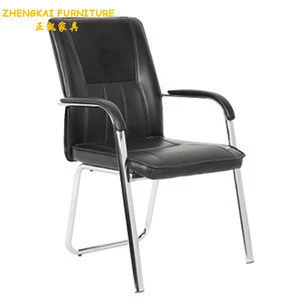 Hot Sale Rectangle Metal Frame Comfortable Conference Using Stackable Office Waiting Chair