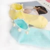 Hot Sale Womens Cotton Lovely Candy Color Imitation Pearl Socks.Casual Ladies Girls Short Socks Sox Hosiery