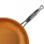 Import hot sales non stick copper ceramic coating frying pan aluminium panci set with stainless steel handle dishwasher safe from China