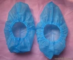 hot sell 40*16cm 16x40cm automatic plastic Disposable pe shoe cover making machine