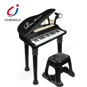 Hot selling instrument plastic musical toy set microphone kids toy piano