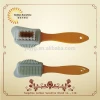 Hot selling new design plastic suede rubber&amp;nubuck shoe cleaning brush