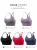Import hot selling sport bra top fitness casual beautiful backless yoga bra high impact padded plus size bra from China