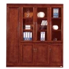Hotest Selling bookcase wooden bookcase with glass doors models in Classic Style and Good price