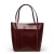 Import Hottest simple pure cow ladies leather handbag from China