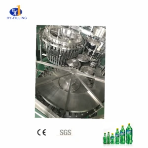 HY-Filling Carbonated soft drink 3-in-1 washing-filling-capping machine