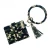 Import ID Wallet + Key Ring Bangle Key Fob Vegan Leather Wallet Keychain Bracelet Credit Cards Holder from China