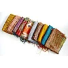 Indian Handmade Silk Stole Long Dupatta Women Wrap Shawl Stole Embroidery Silk