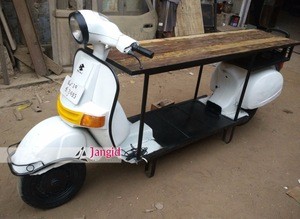 Indian Vintage Scooter Reproduction Bar Table