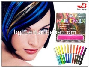individual temporary hair color chalk single package disposable natural hair dye