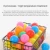Import Indoor Playground Plastic Colorful inflatable ball pit Toys Set Phthalate free Multi Size Elastic Ocean Ball Toys For Ball Pools from China
