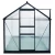 Import Indoor vegetable growing glass green house aluminium frame mini glass greenhouse from China