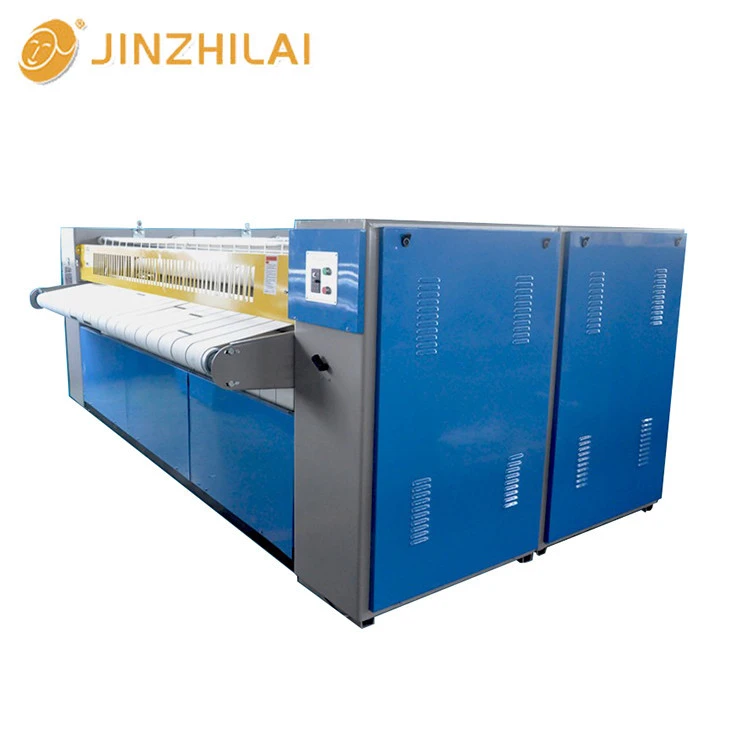 Industrial ironing width 2800mm flatwork 2 rollers ironer used for sale