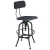Import Industrial Style Modern Bar Chair Metal Frame Plywood Seat Wood Adjustable Bar Stool Swivel Bar Chair from China