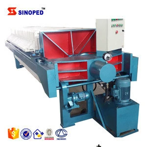 Industry concrete sludge press filter machine