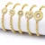 Import inspirational jewelry man bracelet,18k gold brass zircon black jewelry bracelet from China