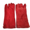 Insulation Electric Welding Protection Long Cow Leather Welding Gloves