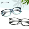 Jaspeer wholesale cheap student tea gradient frame pc frame round optical glasses eyeglasses frame