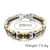 Import Jewelry Bracelet Fashion Titanium Steel Black Gold Mens Bracelet WB205 from China