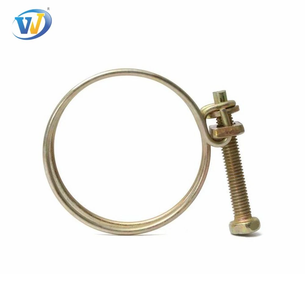 Jinwo Industry 19mm to 50mm Adjustable Double Wire Hose Clamps
