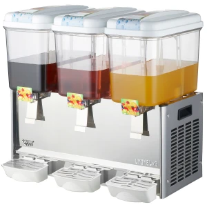 JM18LX3 Commercial Hotel Juice Dispenser Hot & Cold Drink Vending Machine