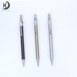 JP-060 wholesale factory direct promotional custom logo 0.5/0.7mm Multi-color metal lead supporting  Mechanical Pencil