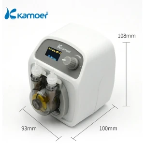 Kamoer KXP100 Mini Lab peristaltic dosing pump 24v with WiFi Control and adjustable low flow rate 100ml/min