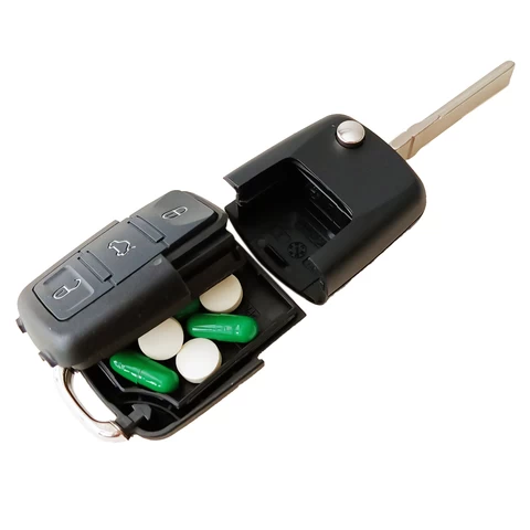 Key Diversion Safe Hidden Secret Compartment Stash Box Discreet Decoy Car Key Fob to Hide and Store Money