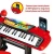 Import Kids Baby Electronic With Chair Microphone Musical Instrument Set Mini Music Plastic Toy Piano from China