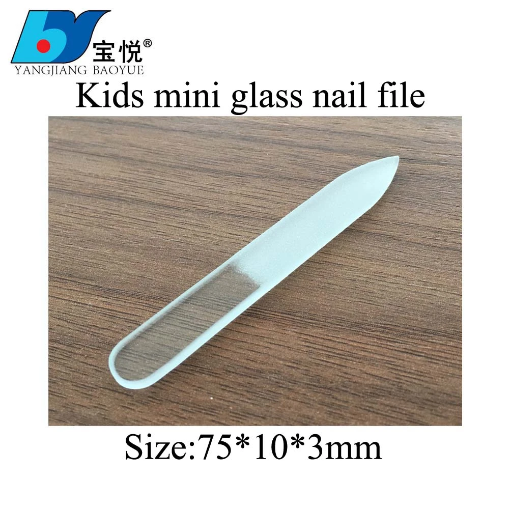kids mini glass nail file