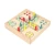Import kindergarten portable fashion casual Domino Playing cards wooden chess board 5 in 1 toy game set from China