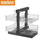 Kitchen cabinet storage drawer basket