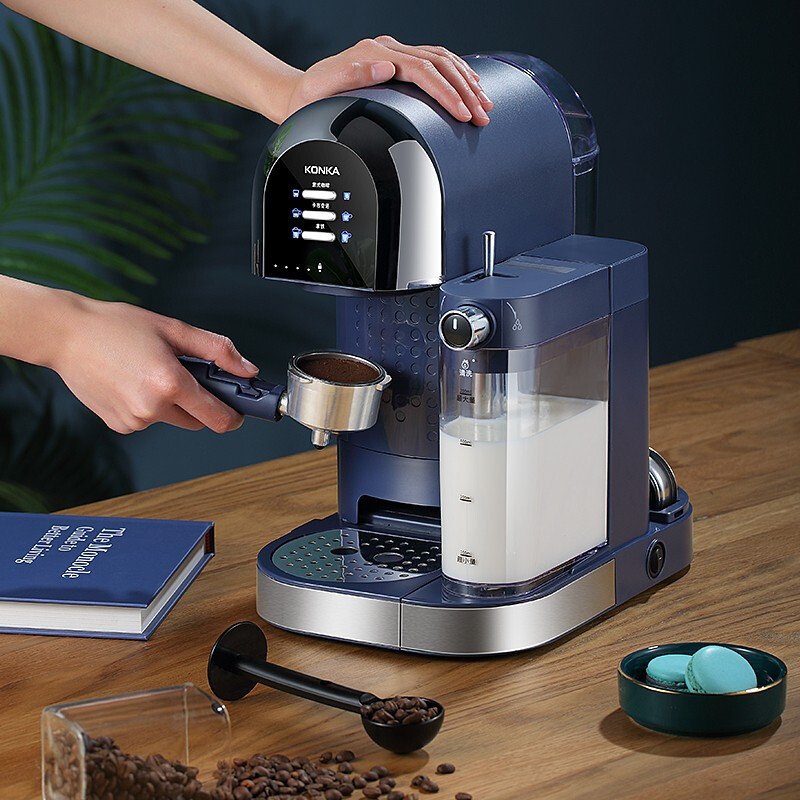 Buy Konka 15bar Espresso Machine, Automatic Coffee Machine Grinding And ...