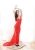 Import Lace Back Red Long Gown Lingerie Red Sexy Long Nightgown DJ9015 from China