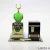 Import Large clock Kaaba two-piece set Islamic car supplies Muslim dress islamic clothing desktop ornaments from China