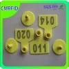 Laser code RFID HF/LF cattle Animal Ear Tags for Cattle tracking
