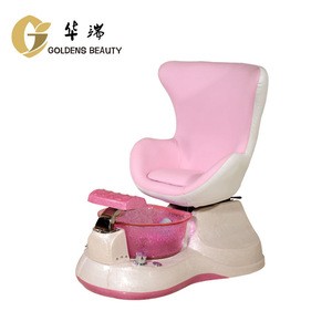 Latest Adjustable Footrest USB Charger Spa Pedicure Chair Designed For Young Kids