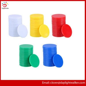 Learning Resources Math Supplies For Early Math Learners 2 Color plastic Counters token game counters