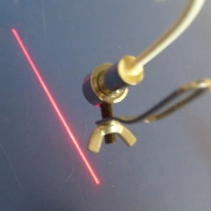 LED fabric cutting machine laser light
