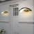 Import LED induction ip65 waterproof outdoor wall lamp modern minimalist courtyard smart wall lamp from China