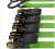 Import Light Green Polyester Ratchet Tie Down Lashing Strap from China