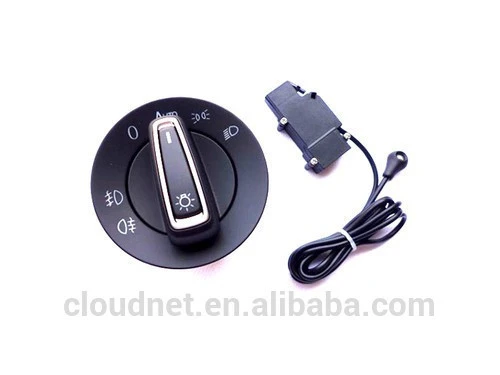 Light Sensor &amp; Auto Euro Head Light Switch Retrofit Kit For VW Volkswagen Golf MK7