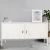 Import Living room korean style simple white metal TV cabinet from China