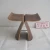 Import living room Modern designer wood ottoman Butterfly stool from China