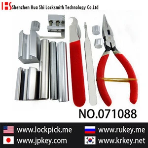 locksmith supplies Auto Lock disassembly tool set for house lock/071088