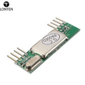 Lonten NEW Arrival 1PC RXB6 433Mhz Superheterodyne Wirel Receiver Module Active Components Integrated Circuits
