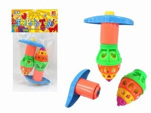 low price tower shape ABS promotion toy spinning tops with EN71