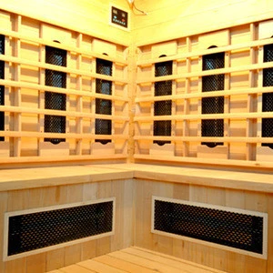 Luxury far infrared sauna room 3 person for sale