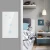 Import Luxury Glass Panel Touch LED Light Smart Switch  wifi with remote control from China