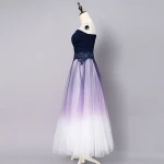 Luxury Ladies Party Boutique Sweet Heart Neck Line Off Shoulder Applique Long Ball Gown Women Evening Dresses
